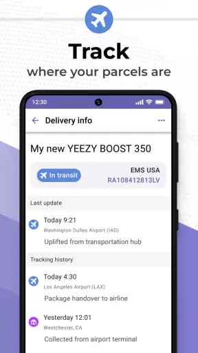 Package Tracker - Track Parcel screenshot