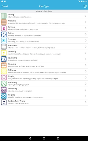 Pain Tracker & Diary screenshot