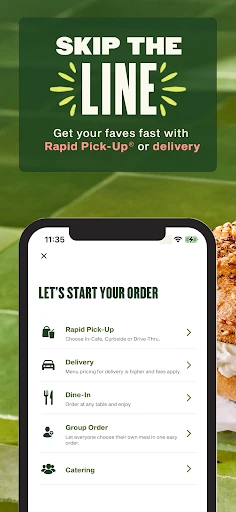 Panera Bread screenshot