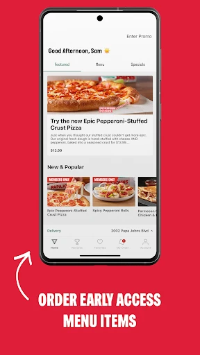 Papa Johns Pizza & Delivery screenshot