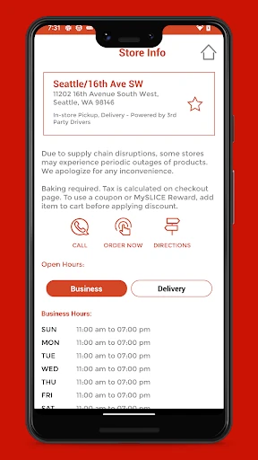 Papa Murphy’s Pizza screenshot