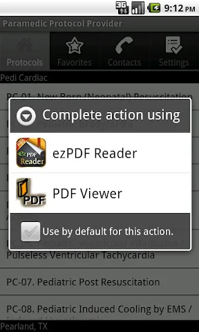 Paramedic Protocol Provider screenshot