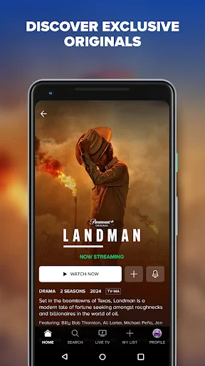 Paramount+ screenshot