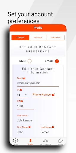 Parcel Pending screenshot