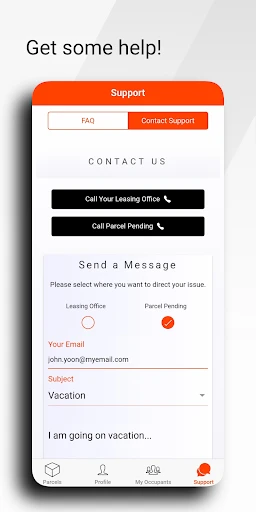 Parcel Pending screenshot