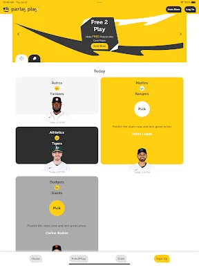 ParlayPlay Fantasy Sports Game screenshot