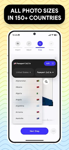 Passport Photo: ID Photo Print screenshot