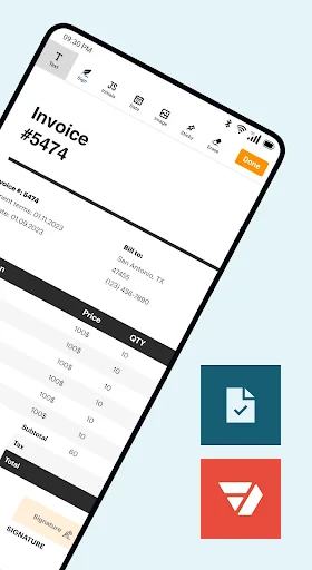 pdfFiller Edit, fill, sign PDF screenshot