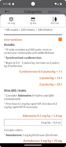 Pedi STAT screenshot