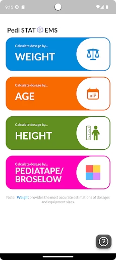 Pedi STAT EMS screenshot