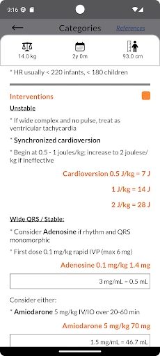 Pedi STAT EMS screenshot