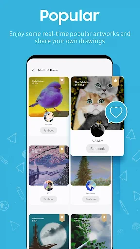 PENUP – Drawing-sharing SNS screenshot
