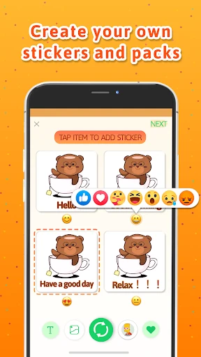 Personal stickers StickerMaker screenshot