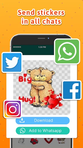 Personal stickers StickerMaker screenshot