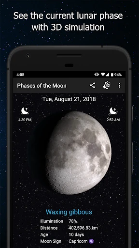 Phases of the Moon Pro screenshot
