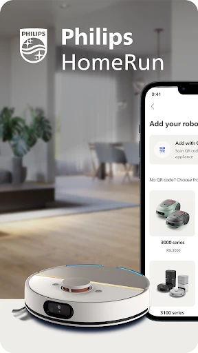 Philips HomeRun Robot App screenshot