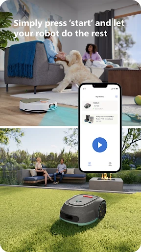 Philips HomeRun Robot App screenshot