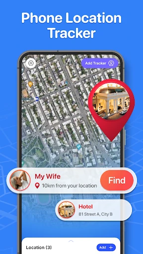 Phone Tracker & GPS Location screenshot