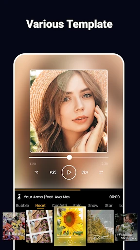 Photo Video Maker Music Song screenshot