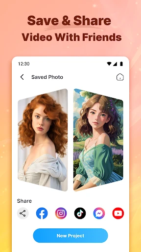 Photo Video Maker Photo Editor screenshot