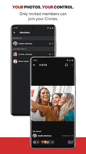 PhotoCircle screenshot