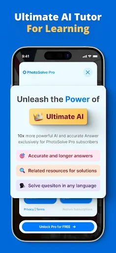 PhotoSolve: AI Homework Helper screenshot