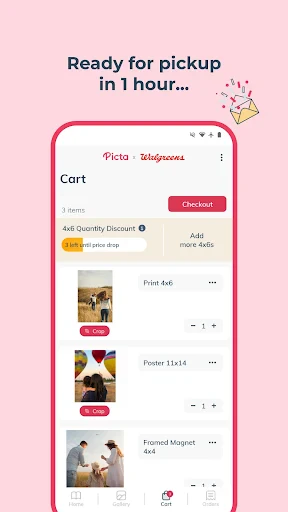 Picta x Walgreens Photo Print screenshot