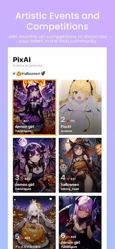 PixAI: AI Anime Art Generator screenshot