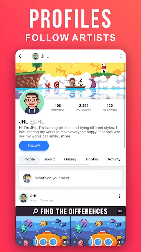 Pixilart - Make Pixel Art screenshot