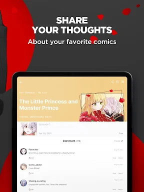 POCKET COMICS: Premium Webtoon screenshot