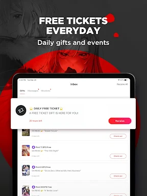POCKET COMICS: Premium Webtoon screenshot