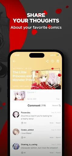 POCKET COMICS: Premium Webtoon screenshot