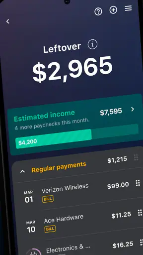 PocketGuard・Budget Tracker App screenshot