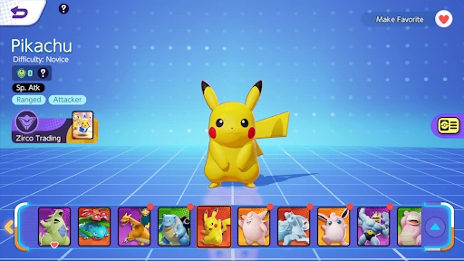 Pokémon UNITE screenshot