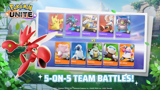Pokémon UNITE screenshot