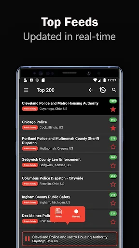 Police Scanner 5.0 screenshot