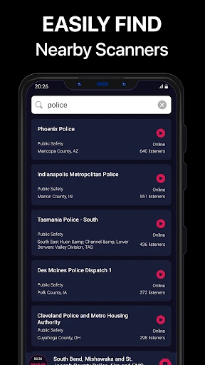 Download Police Scanner Pro - App for Android & iOS - Mobexer