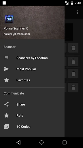 Police Scanner X screenshot