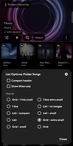 Poweramp: Music Player (Trial) screenshot