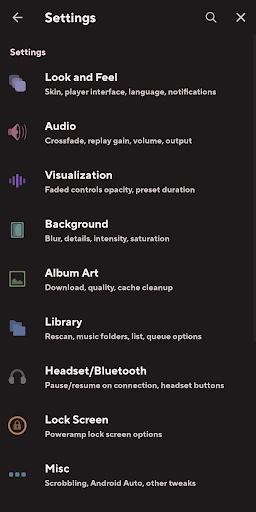 Poweramp: Music Player (Trial) screenshot