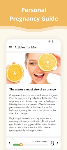 Pregnancy App screenshot