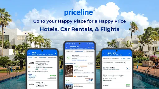 Priceline: Hotel, Flight & Car screenshot