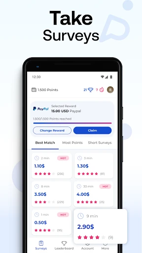 Prime Opinion: Survey for Cash screenshot