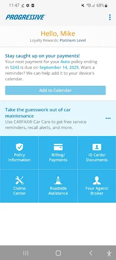 Progressive screenshot