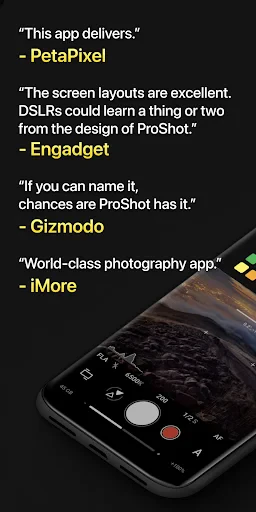 ProShot screenshot