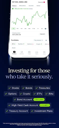 Public – Stocks and Options screenshot
