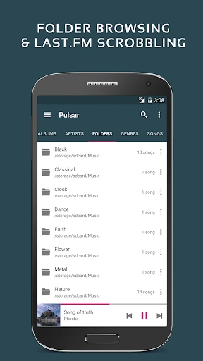 Pulsar Music Player Pro screenshot