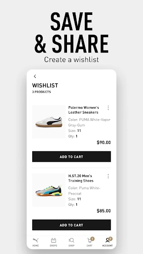 PUMA | Clothes & Shoes App screenshot