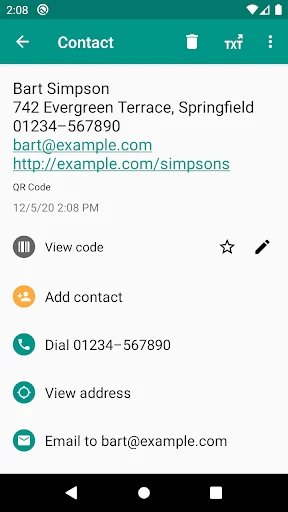 QR & Barcode Reader screenshot