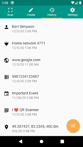QR & Barcode Reader screenshot
